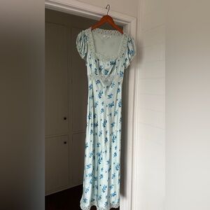 Reformation Silk Clarisse Dress
